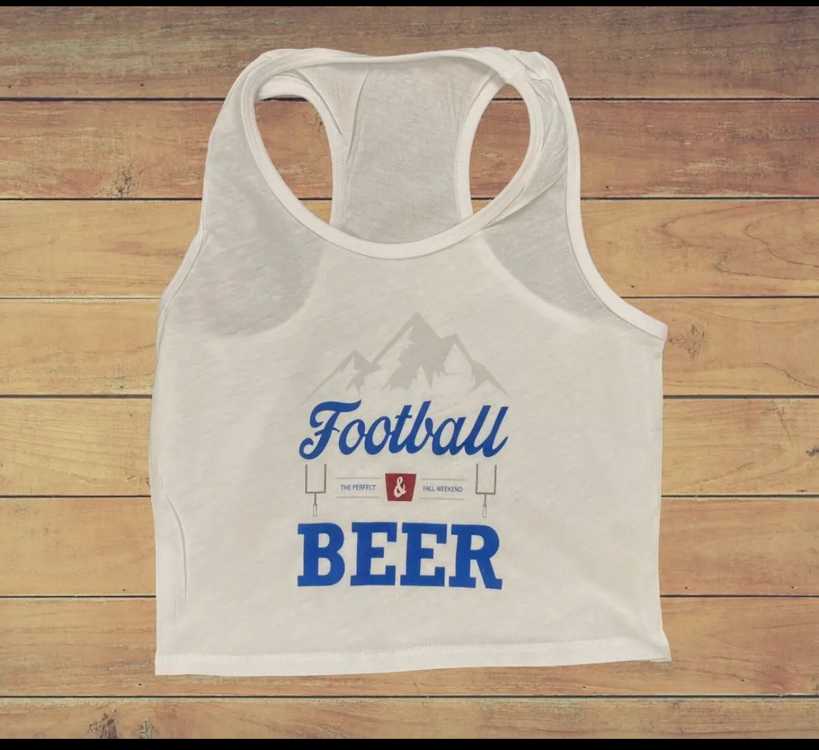 Football and Beer Crop