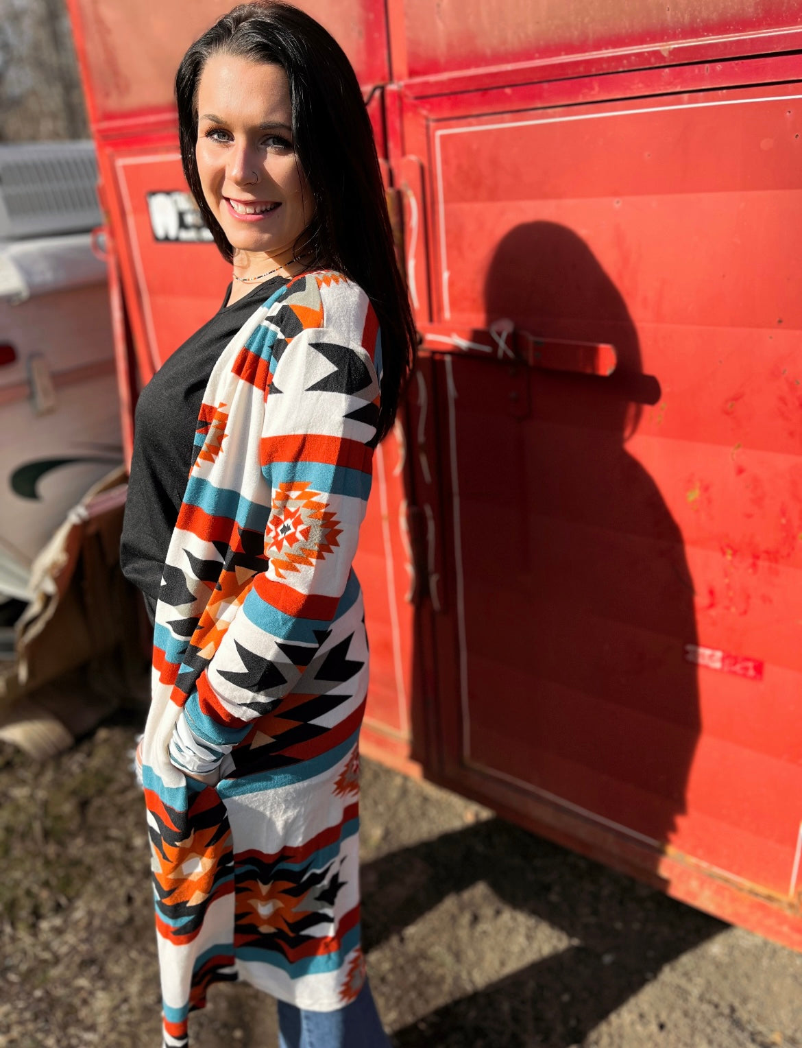 Kelly Aztec Cardigan/ Duster