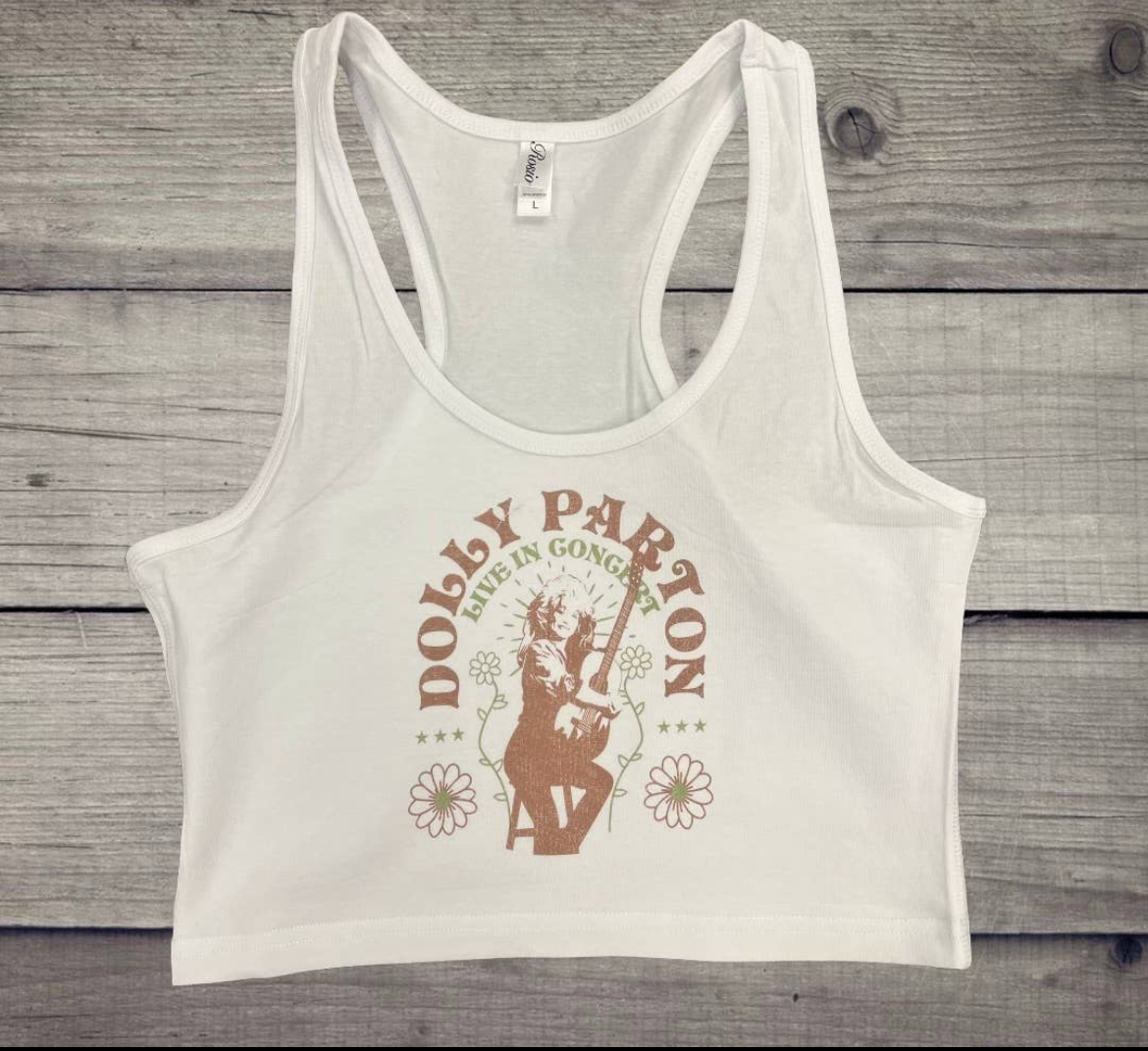 Live In Concert Cropped Tank